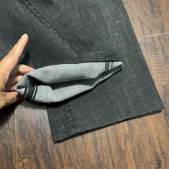 MEK DNM Women's Gray Flared Denim Jeans size 29 - Picture 3 of 16